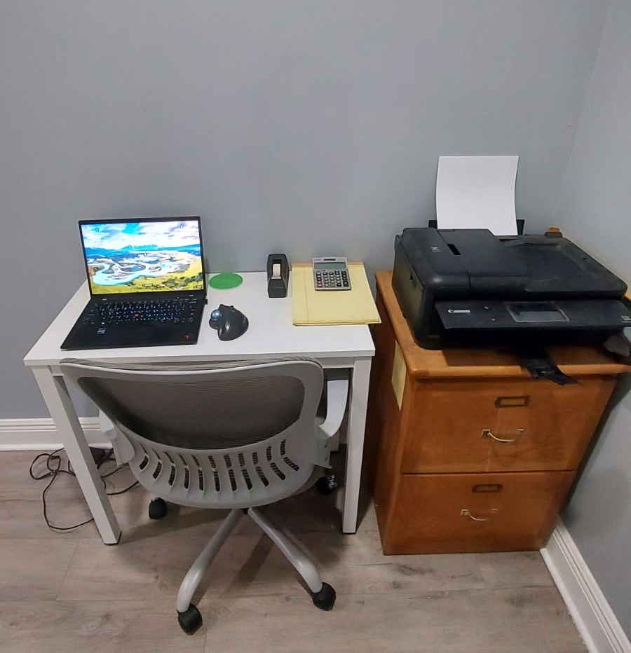 Office Desk After Pic